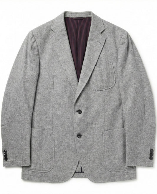 gray wool blazer by Ermenegildo Zegna