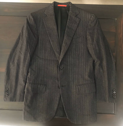 italian wool cashmere men's suit jacket
