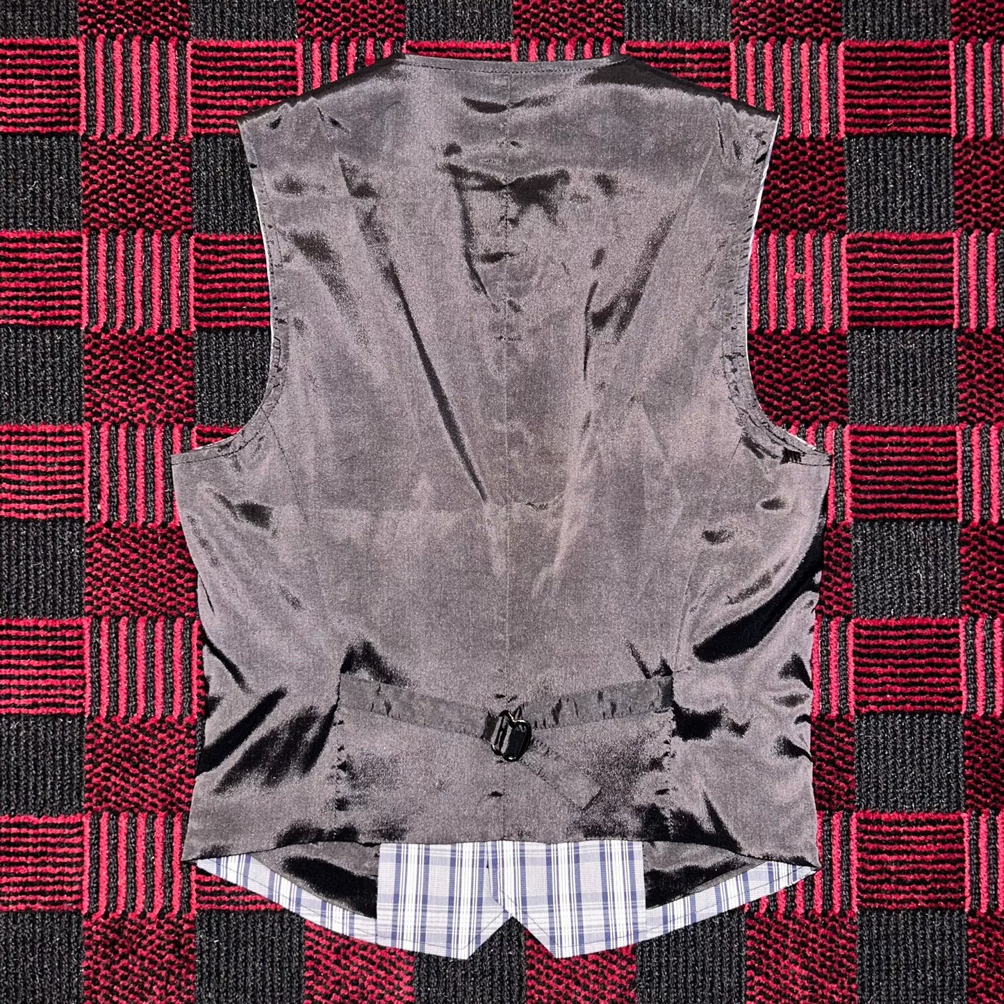 vivienne westwood plaid vest for men