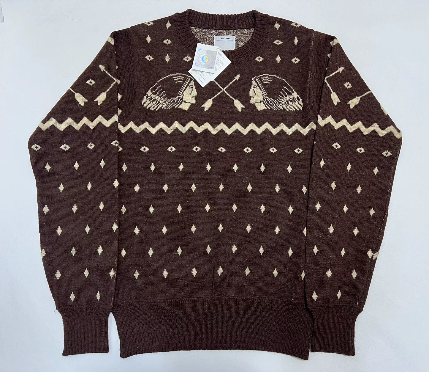 visvim 17AW VNTG Native Jacquard Knit