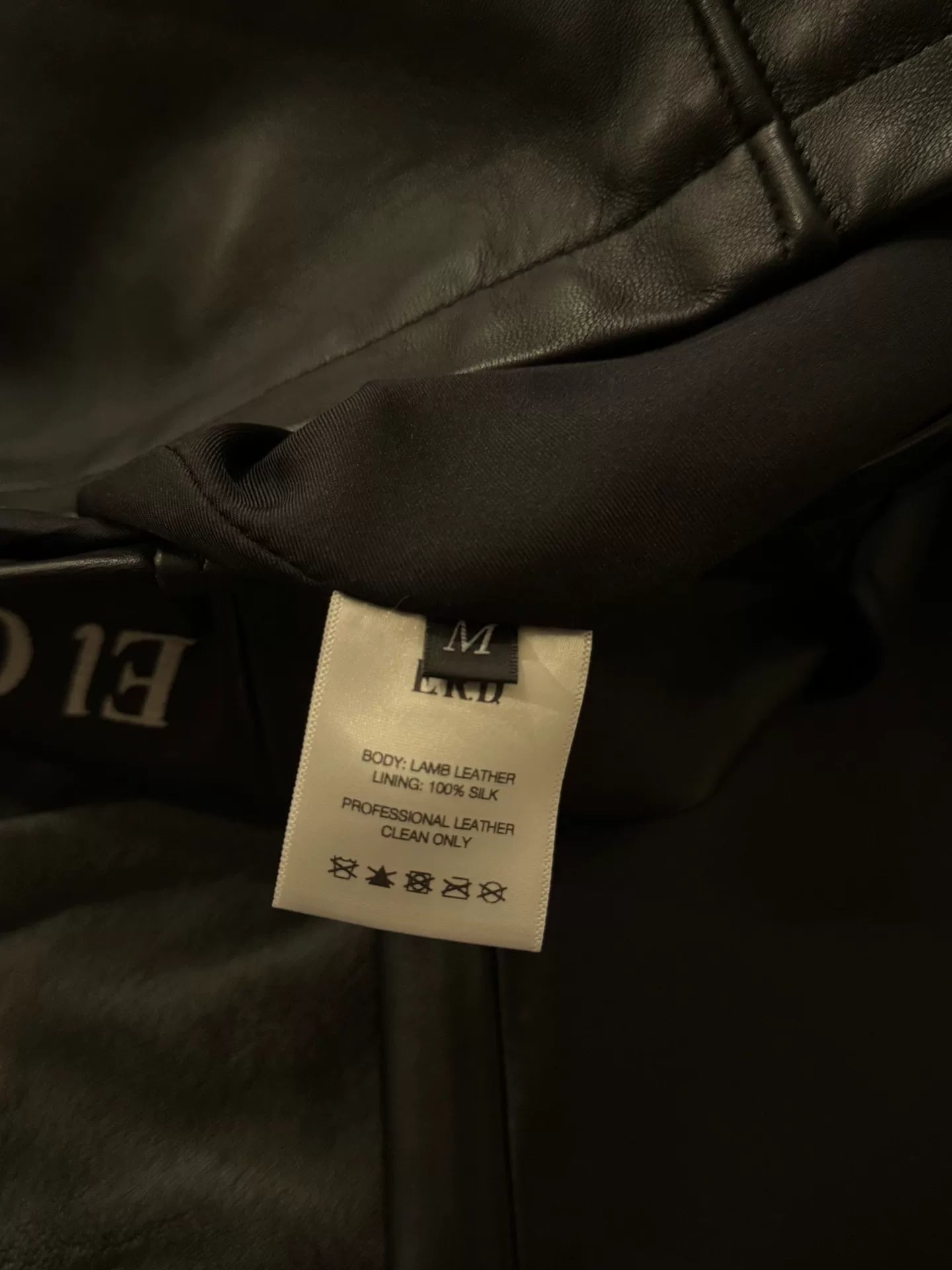 Enfants Riches Deprimes ERD Leather Jacket