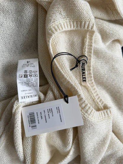 AURALEE 25SS Summer Cashmere Knit P/O