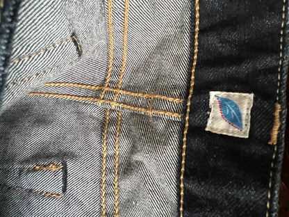 pure blue japan blue denim pants