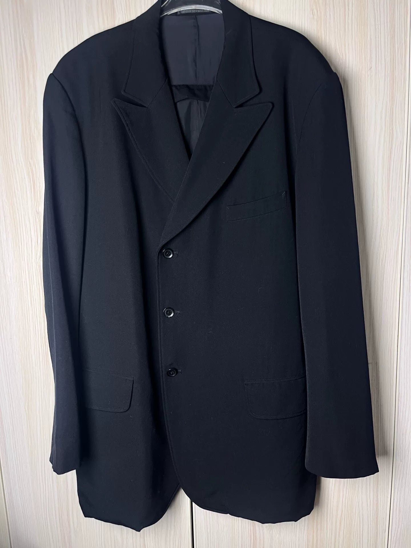 Yohji Yamamoto Zip Back Suit Jacket