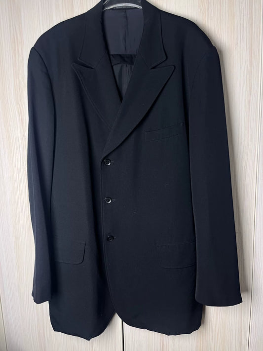 Yohji Yamamoto Zip Back Suit Jacket