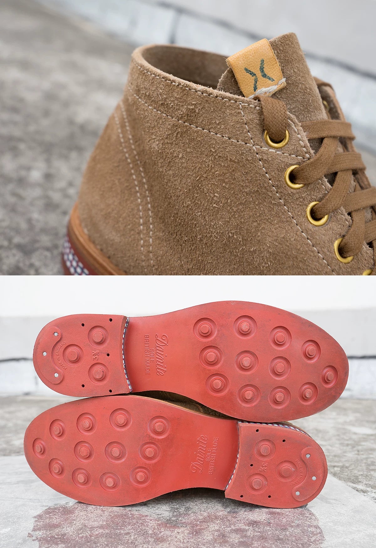 visvim brigadier mid-folk boots with unique design