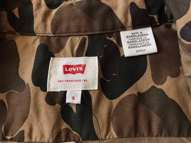 Levi's Camouflage Oxford Shirt 19586-0042
