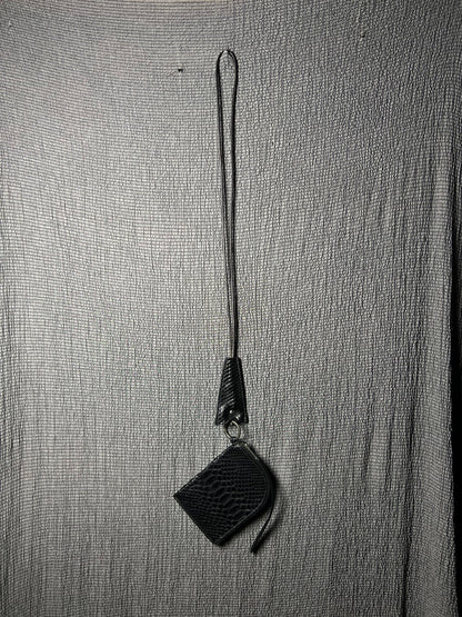 Rick Owens 13FW Snake Skin Neck Card Holder