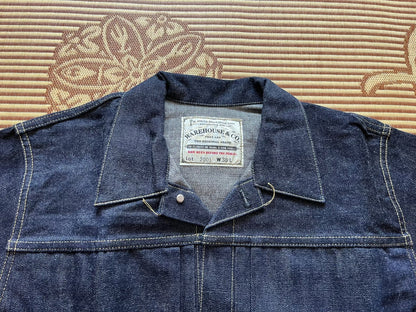 Warehouse 2001 Raw Denim Jacket S506XX
