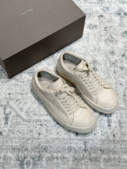 Rick Owens Low-Top White Shoes