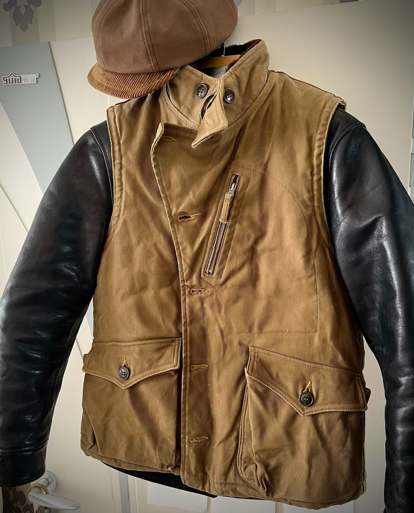 Freewheelers Avatar Vest in Khaki