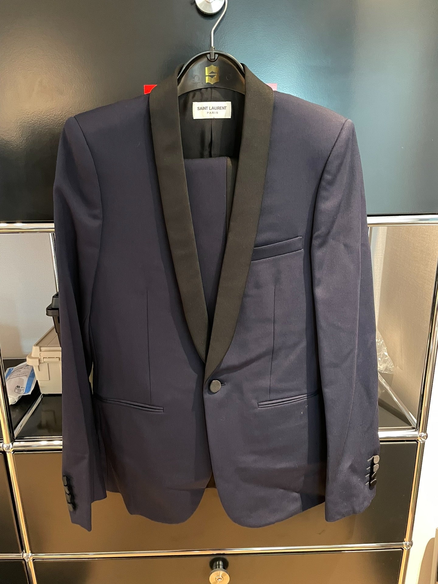 Saint Laurent Dark Blue Suit