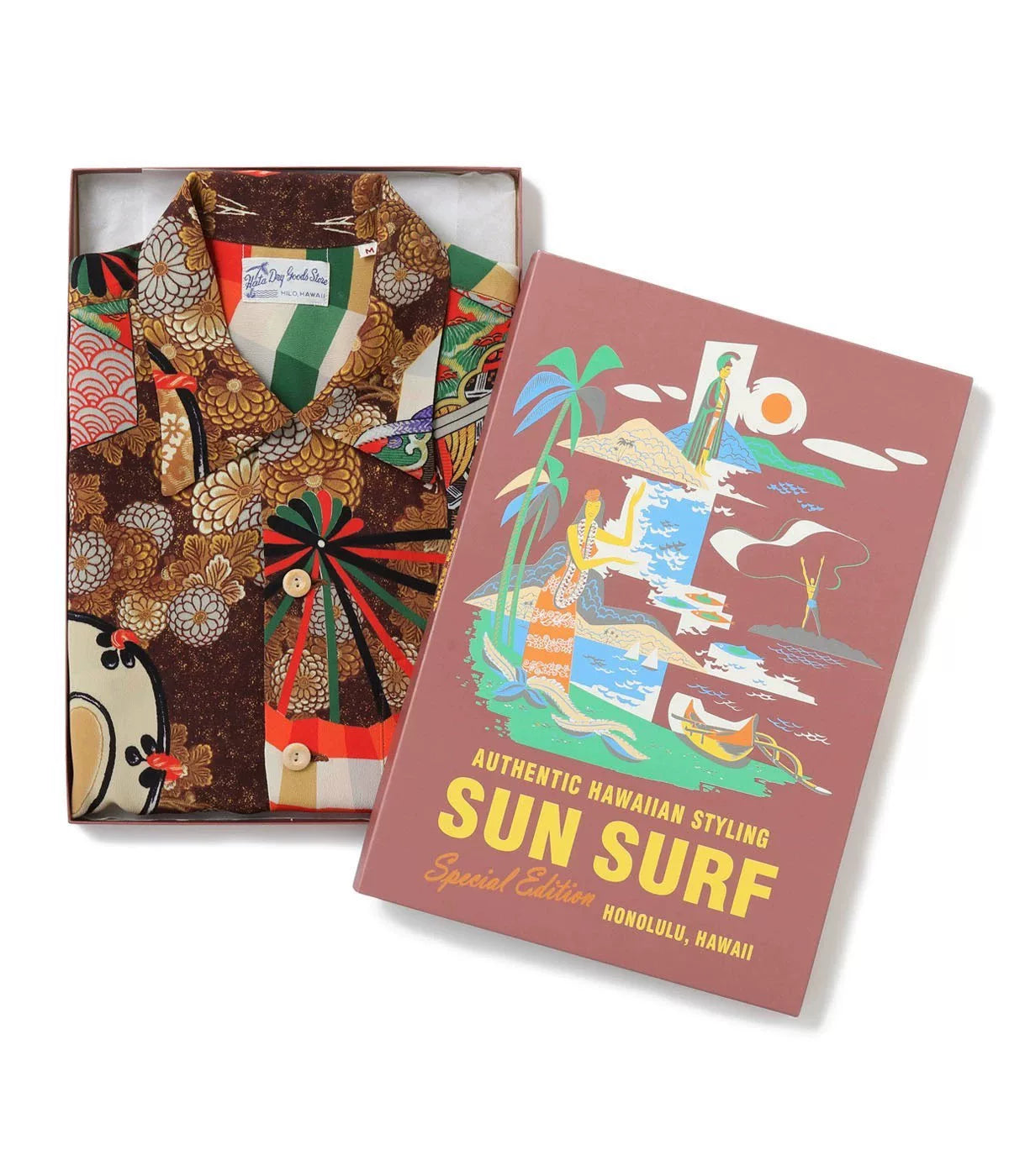 SUN SURF MIKAGURA Hawaiian Rayon Shirt