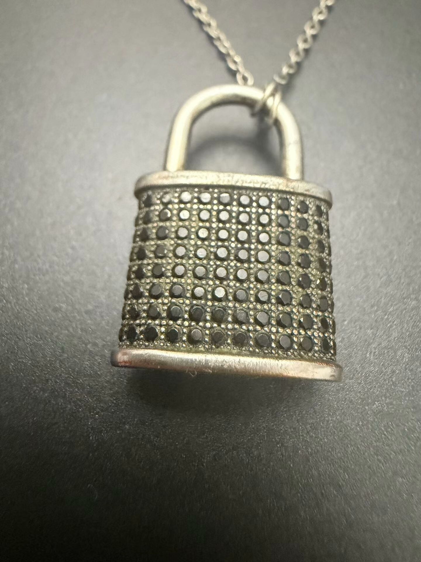 Vivienne Westwood Saturn Lock Necklace