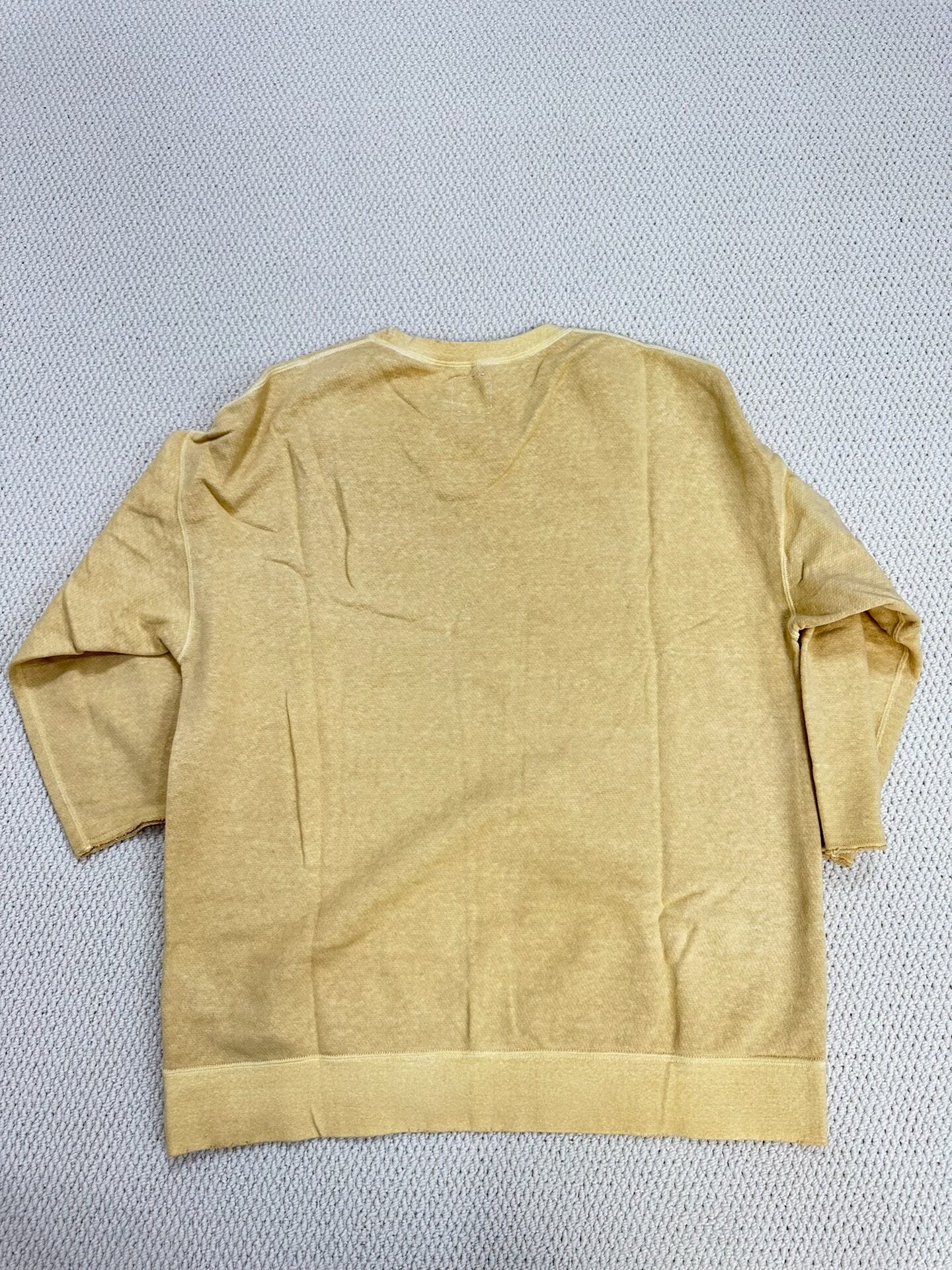 visvim 3/4 Sleeve Knife-Cut Sweatshirt