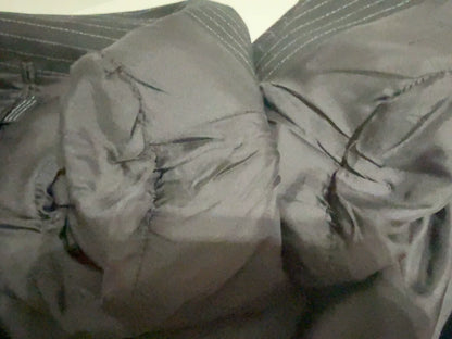 Saint Laurent Gray Pinstripe Double-Breasted Suit