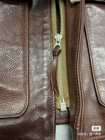 Indiana Jones Inspired Leather Jacket