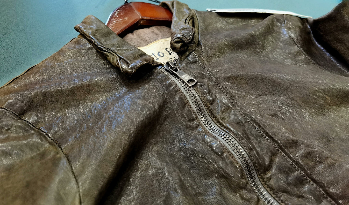 Giorgio Brato Vintage Leather Jacket