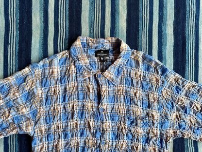 Nigel Cabourn Frankies Check Short-Sleeve Shirt