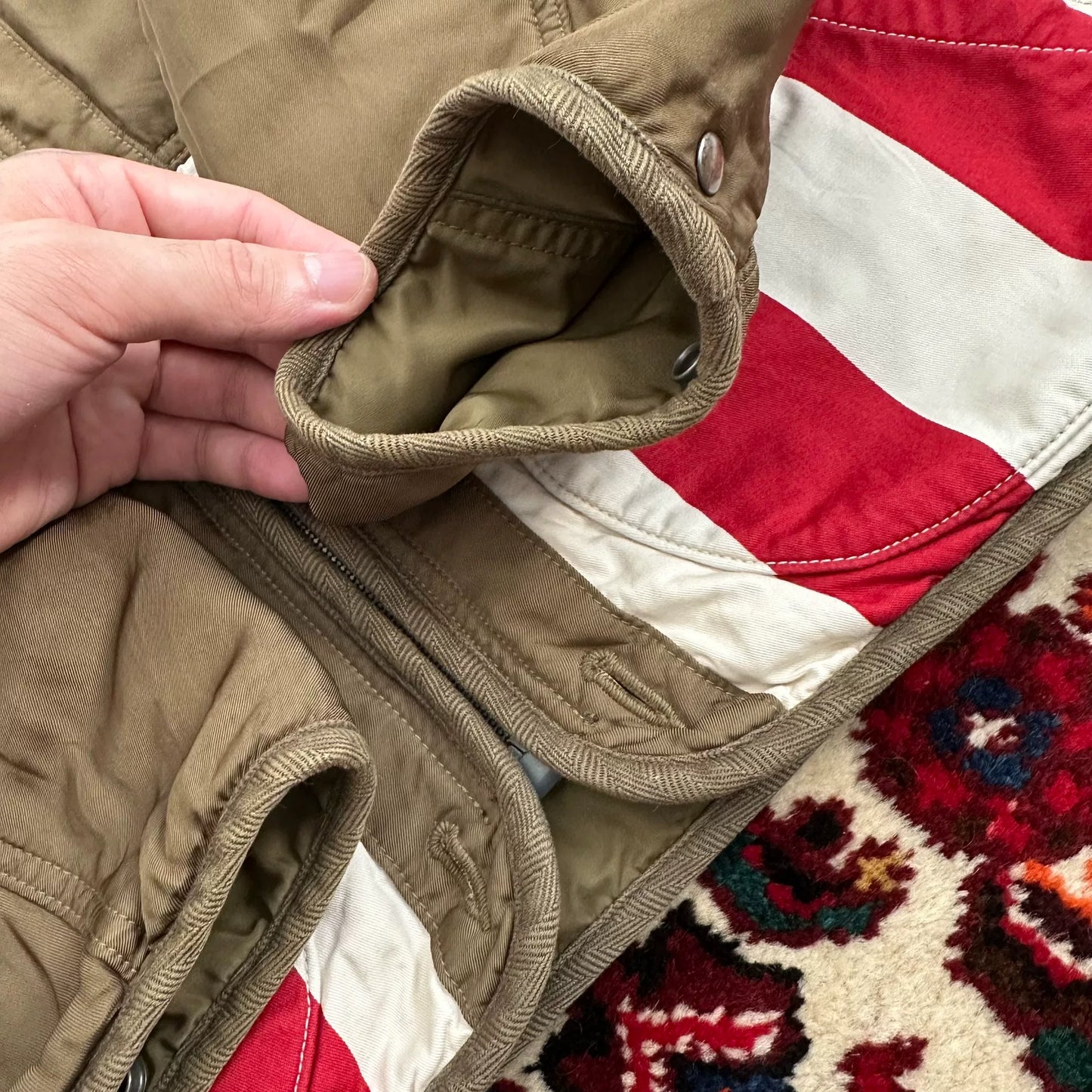 visvim 19ss iris mud-dyed jacket