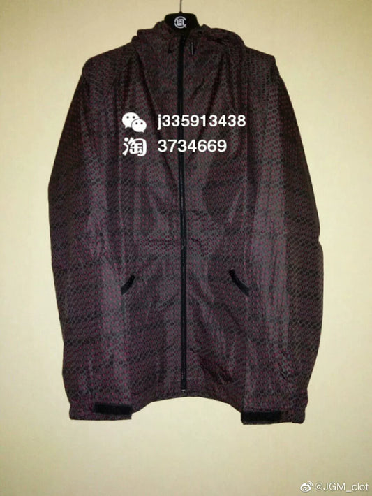 DEVILCLOT Red Polka Dot Jacket XL