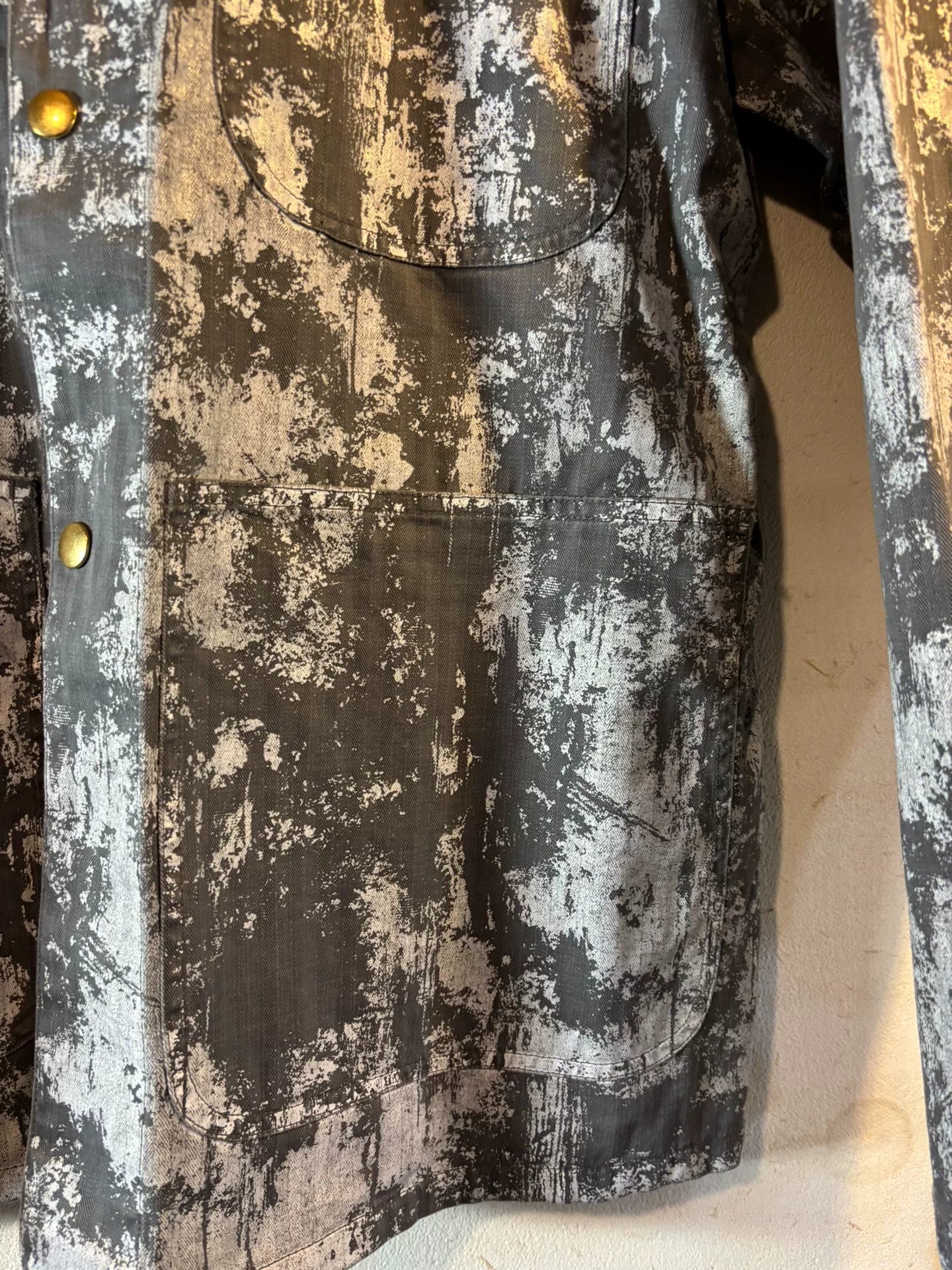 Beams Plus 25AW Painted Coverall Jacket