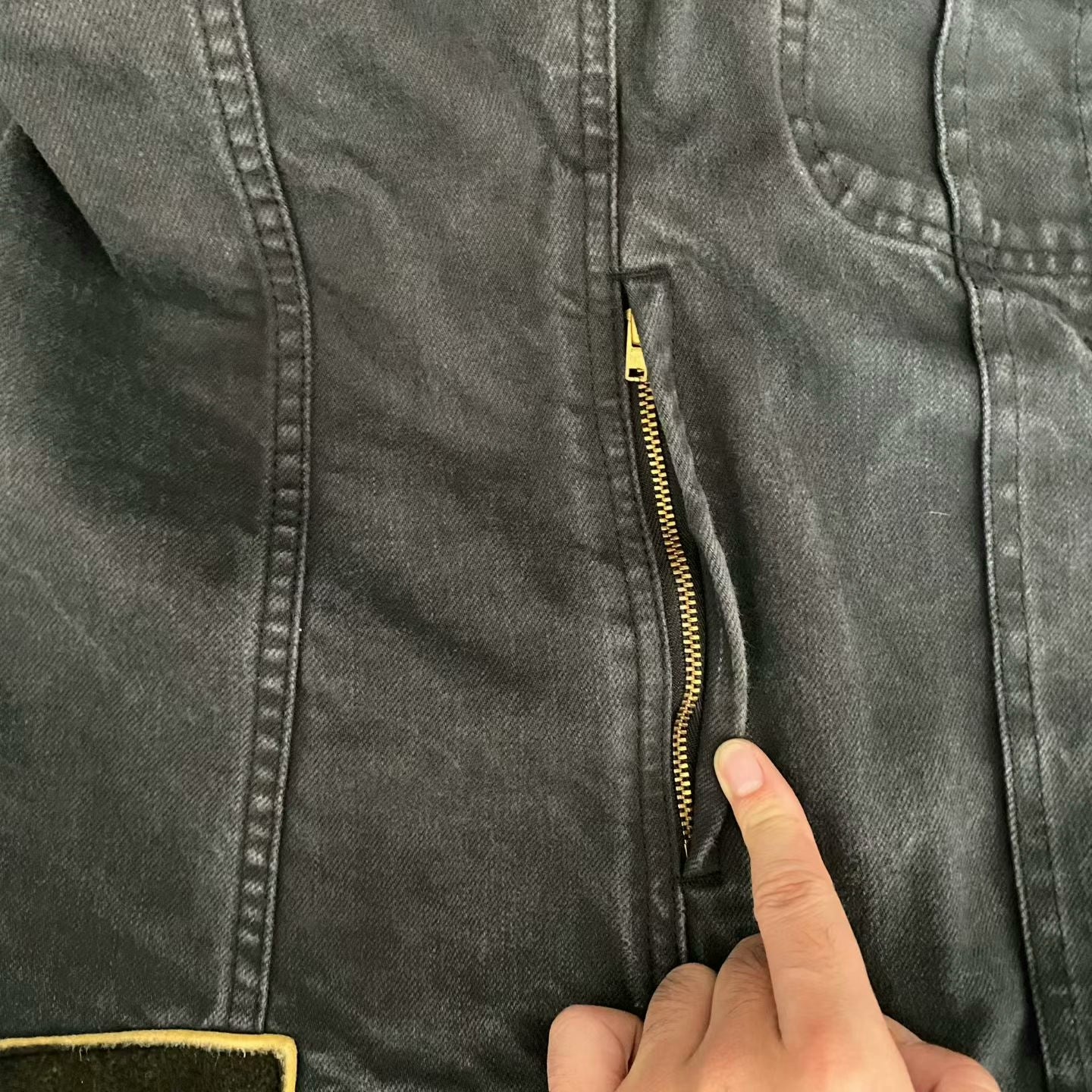 Visvim 16ss Damaged Denim Jacket