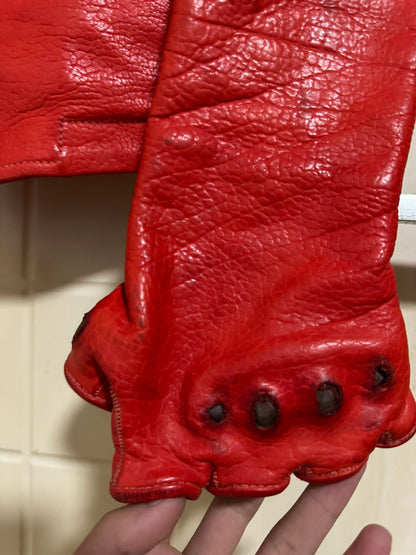 Carol Christian Poell Bison Leather Jacket