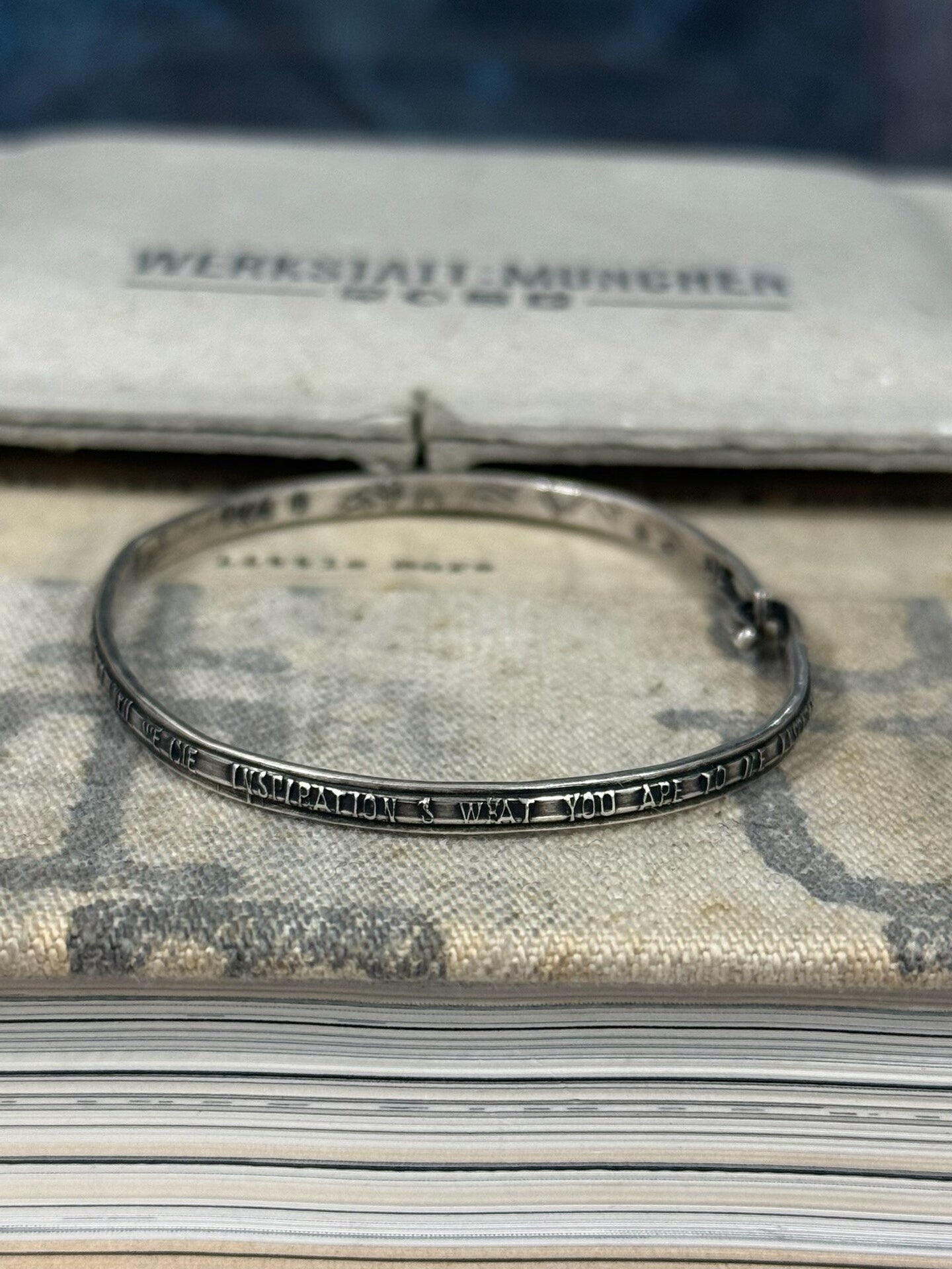 werkstatt muenchen 925 silver bracelet size s