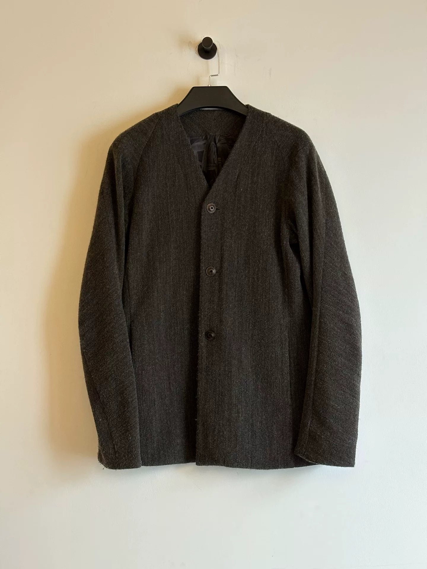 Devoa Artisan V-Neck Short Jacket