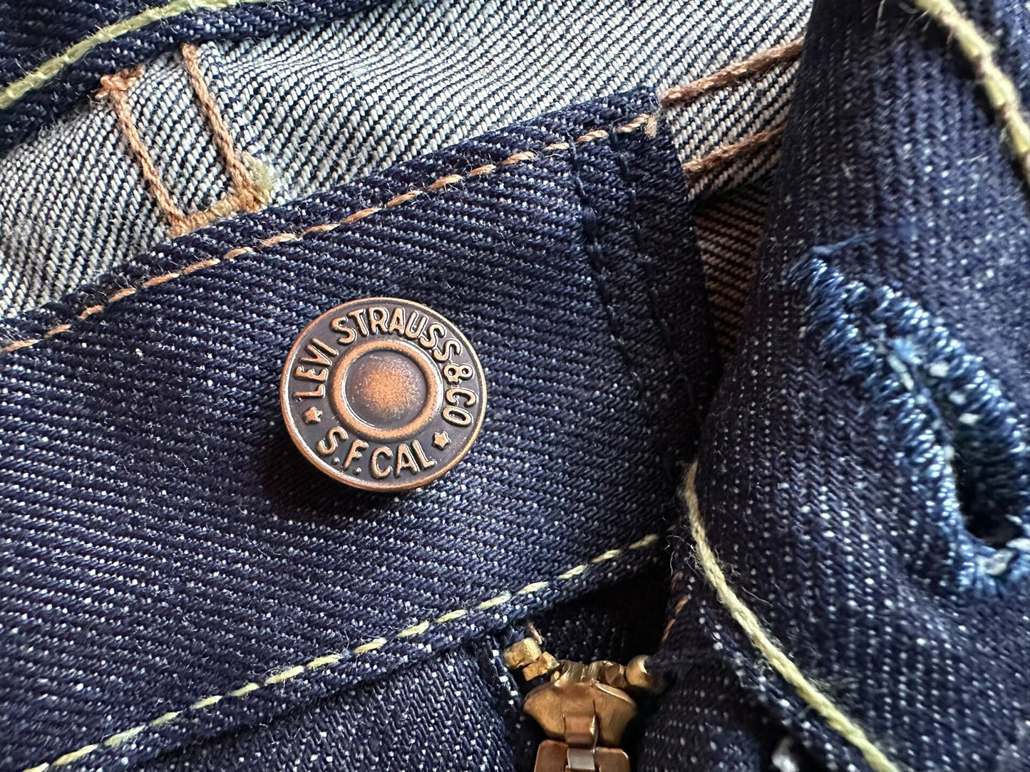 levi's lvc 1967 big e denim jeans