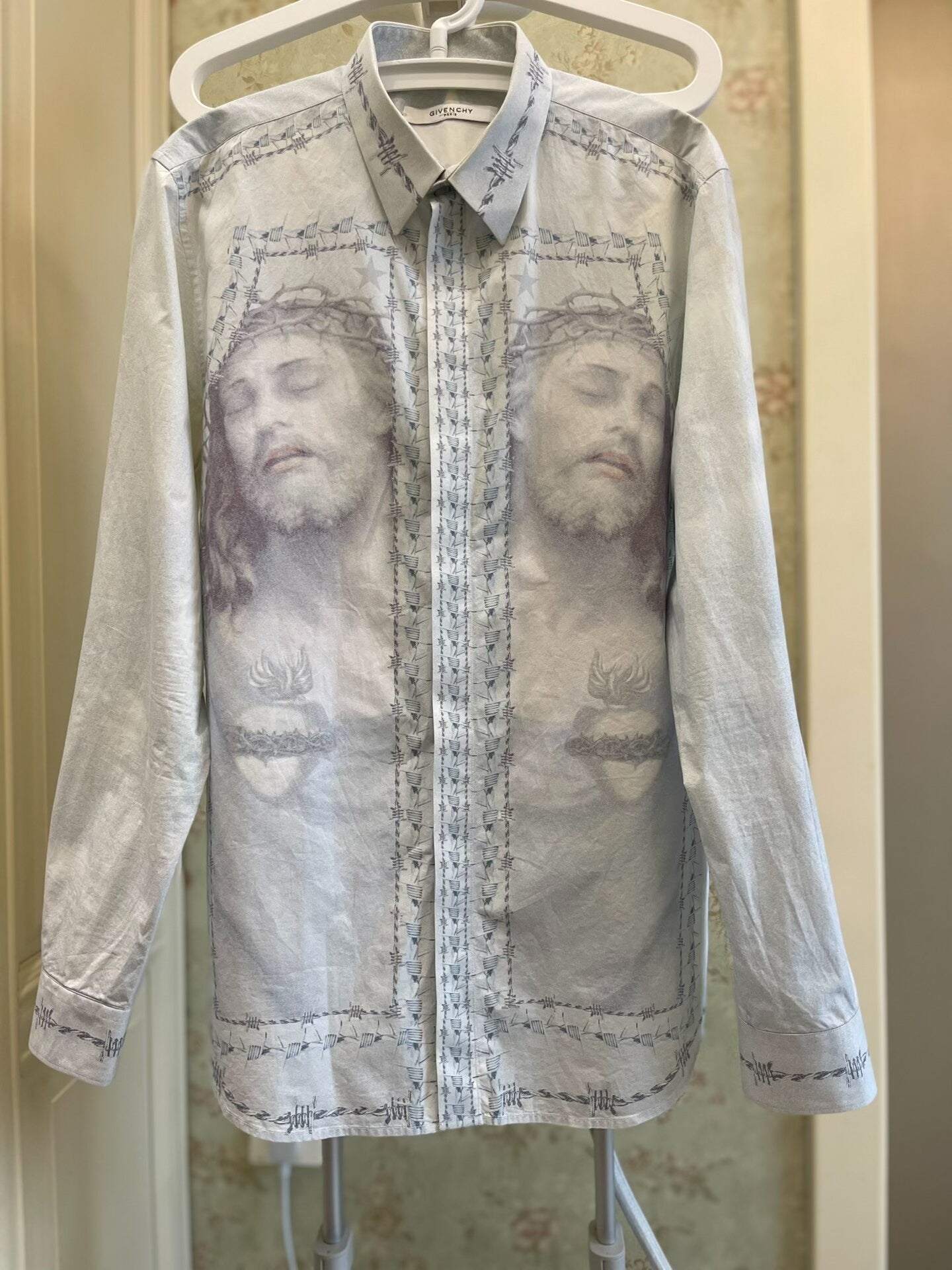 Givenchy Religious Shirt 16ss Size 41