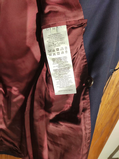 Gucci Double Breasted Blazer Navy Blue