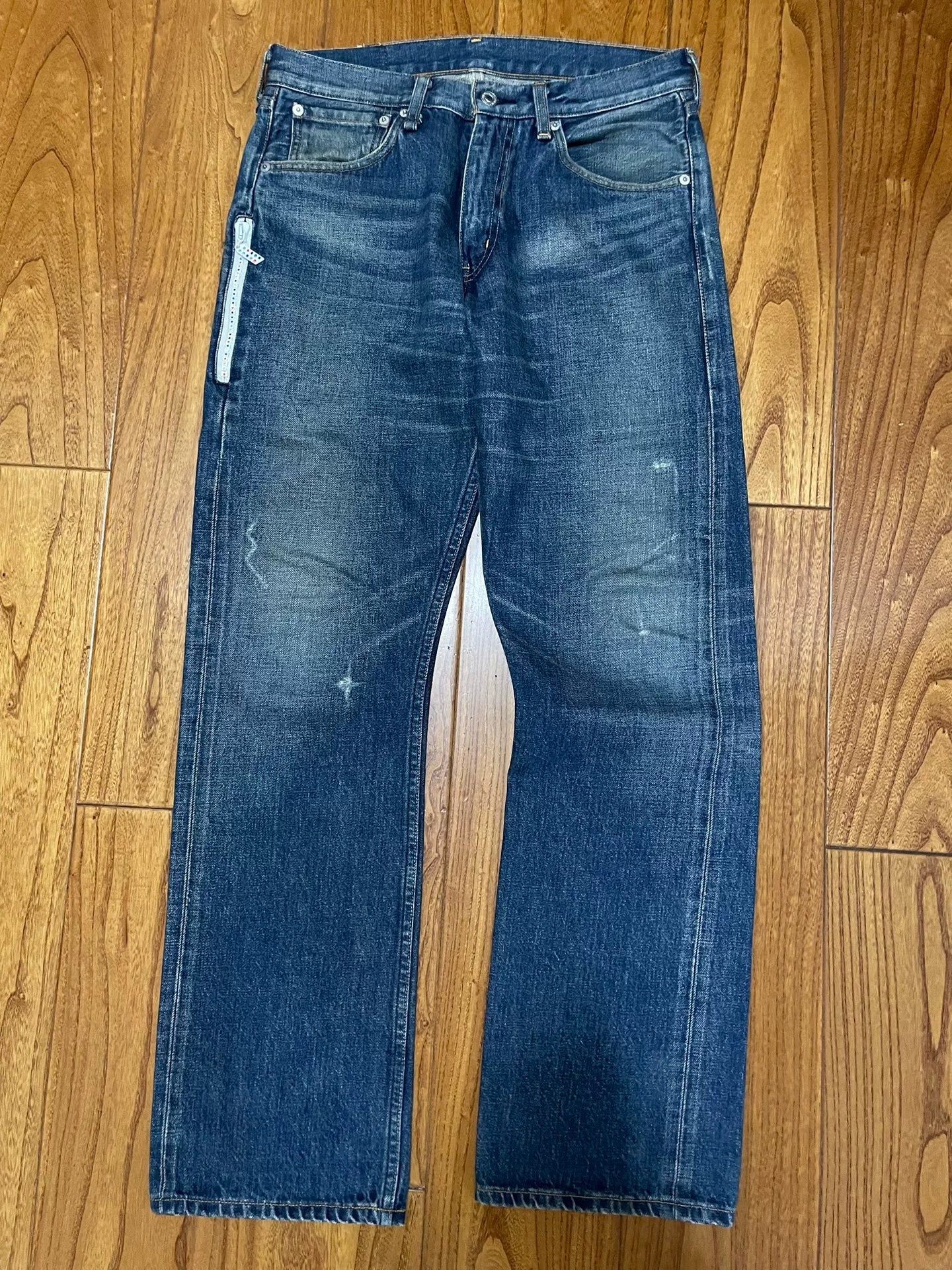 levis fenom disco distressed denim pants
