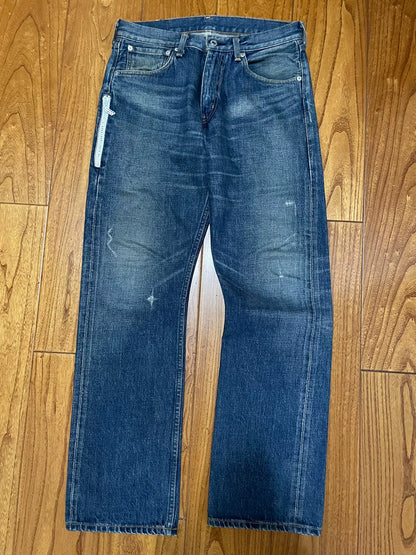 levis fenom disco distressed denim pants