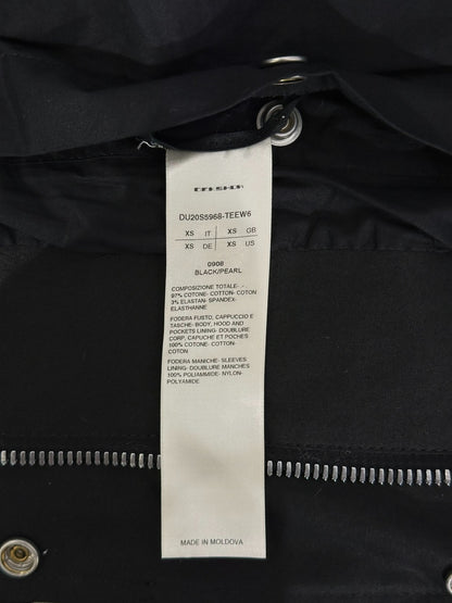 Rick Owens Drkshdw Mid-Length Hooded Parka XS