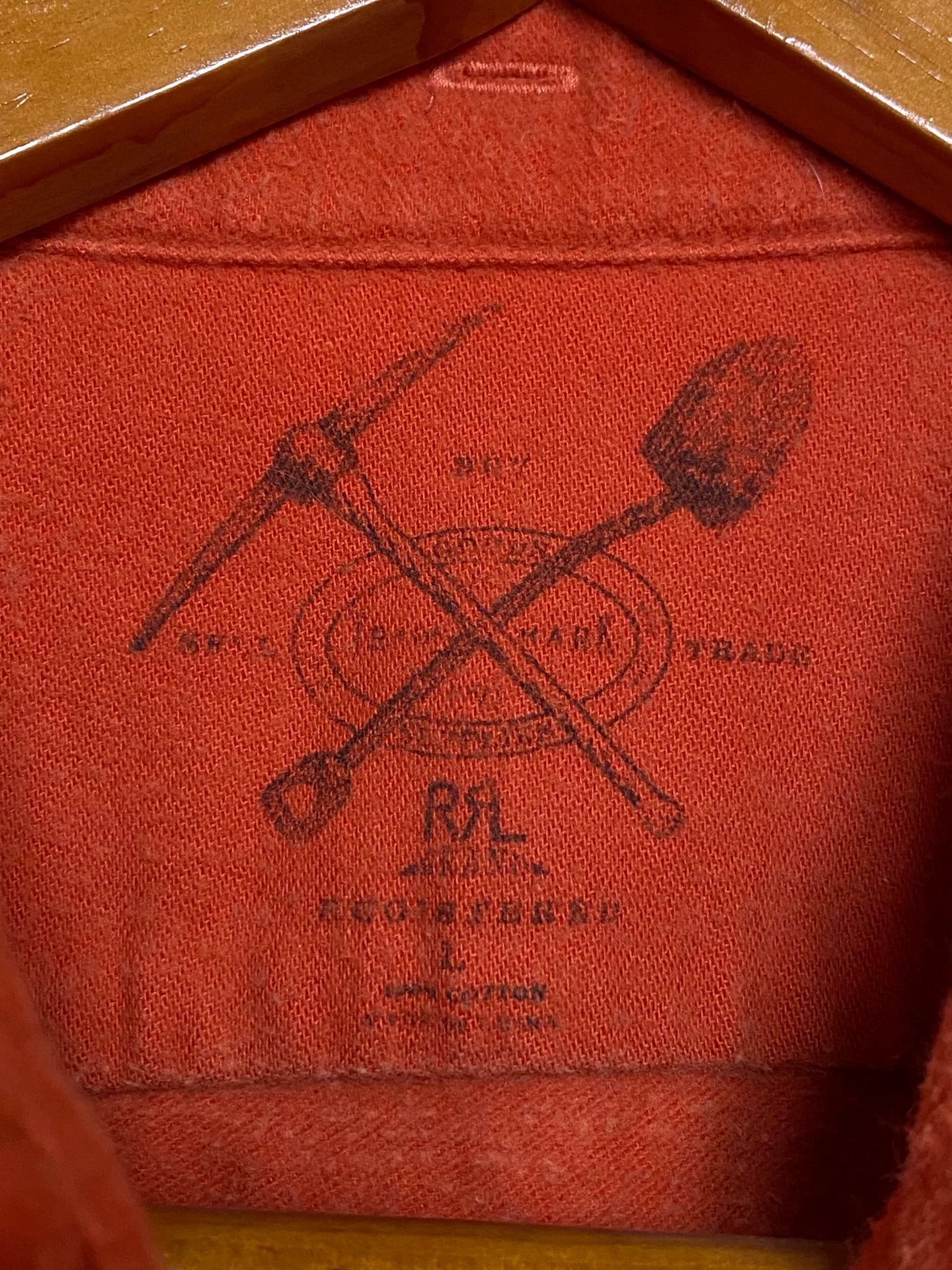 2006 RRL Arctic Junior Stencil Prison Shirt