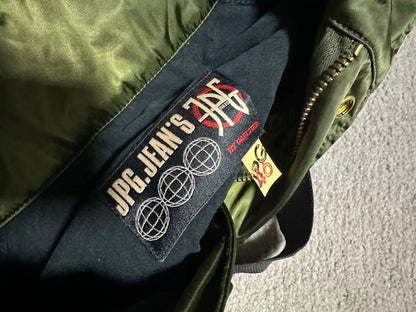rare jean paul gaultier green parachute jacket