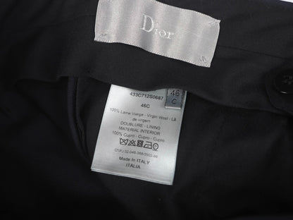 Dior Navy Side Stripe Trousers 46C