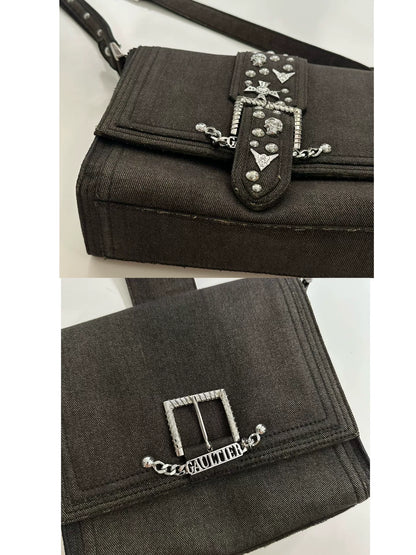 Jean Paul Gaultier Vintage Buckle Shoulder Bag