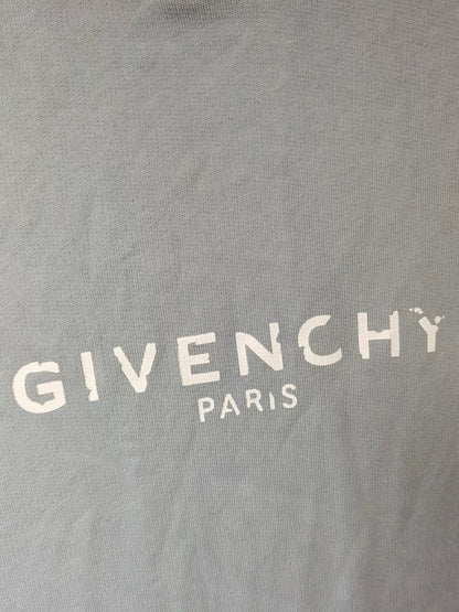 Givenchy Light Blue Print Hoodie
