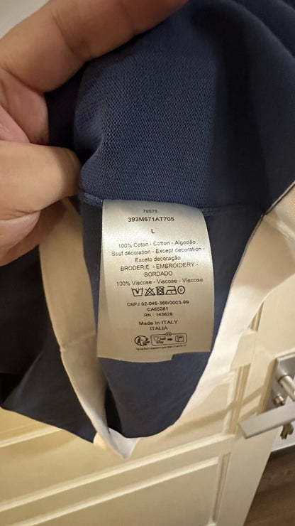 Dior X Denim Tears Knit Short Sleeve Shirt