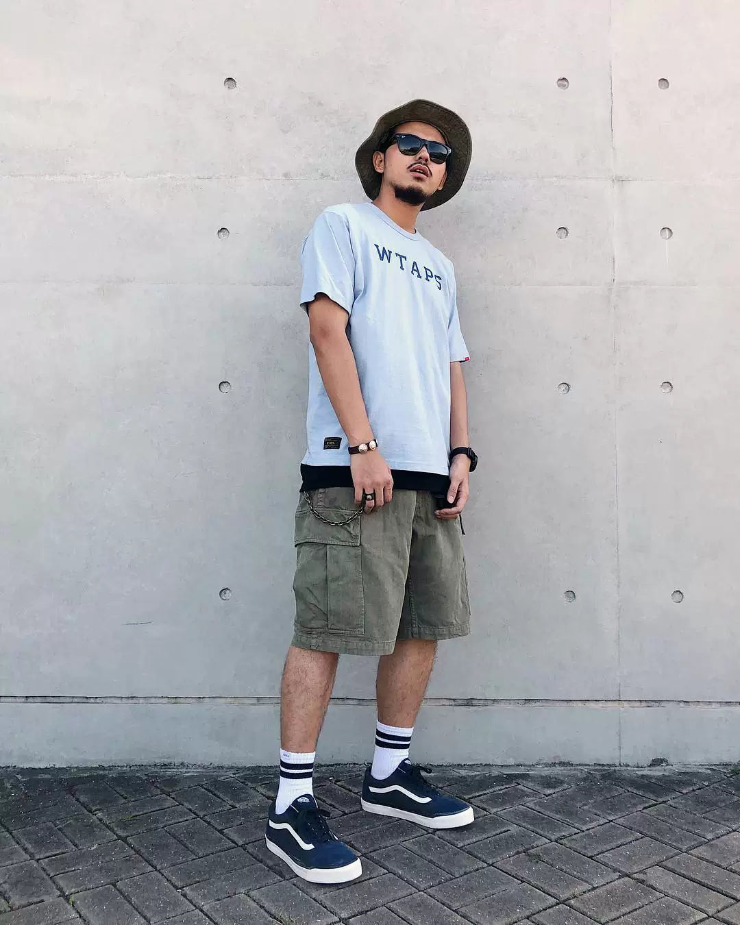 descendant m65 satin shorts in olive green