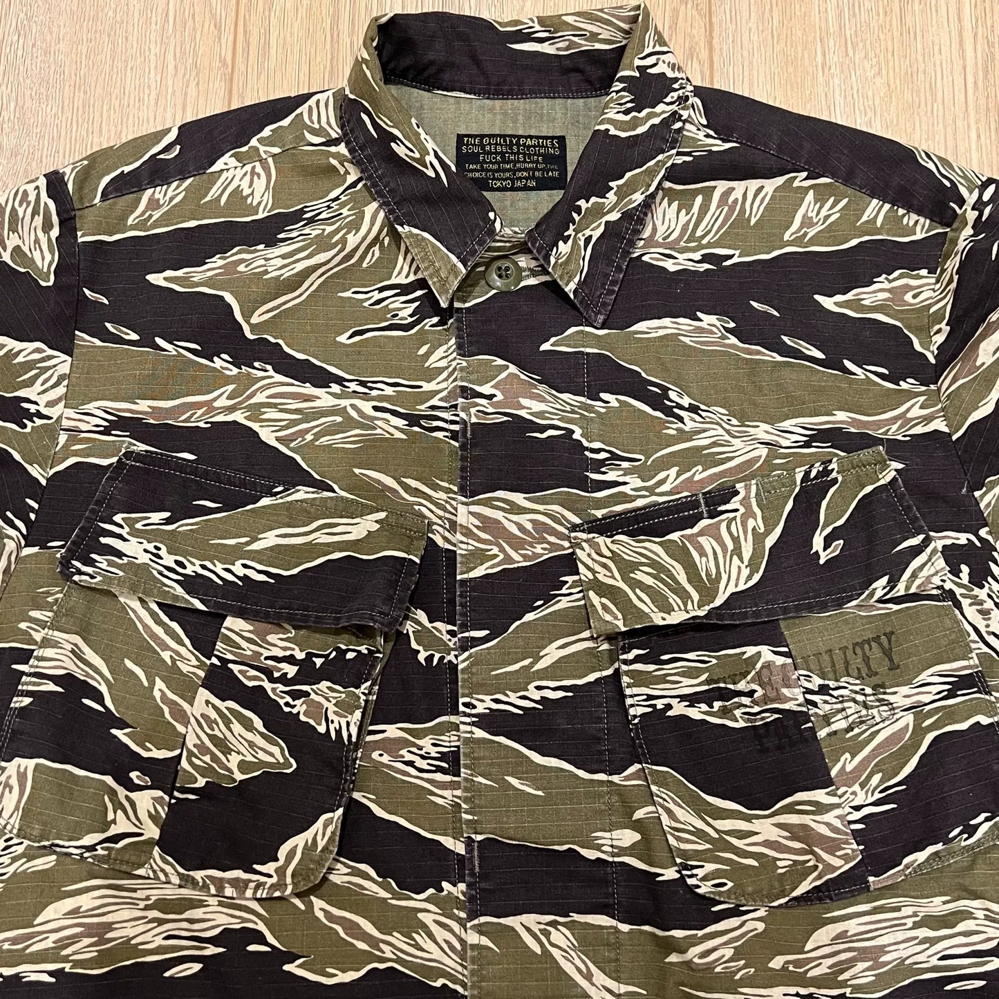 WACKO MARIA x Disco Devil Camo Jacket 18ss