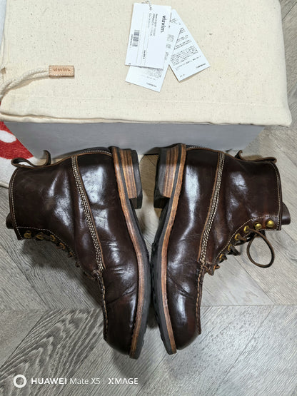 visvim handmade leather moc-folk boots