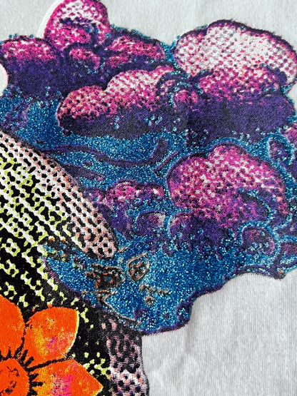 John Galliano colorful printed top