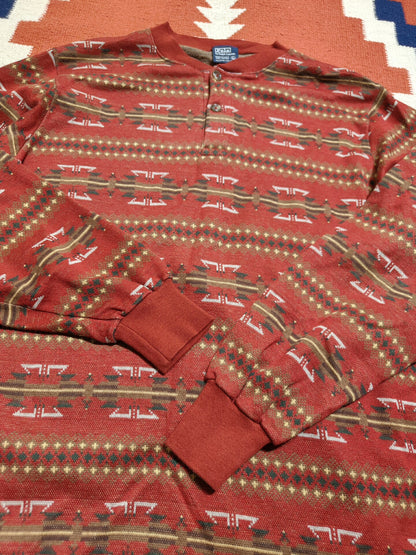 Vintage Ralph Lauren RRL Henley Sweater