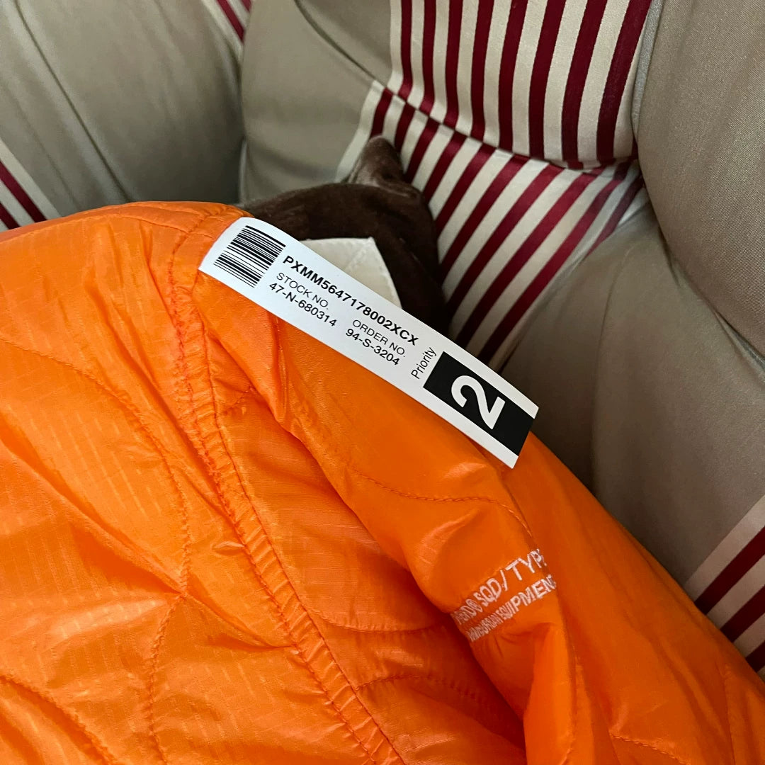 NEIGHBORHOOD Orange Padded Jacket