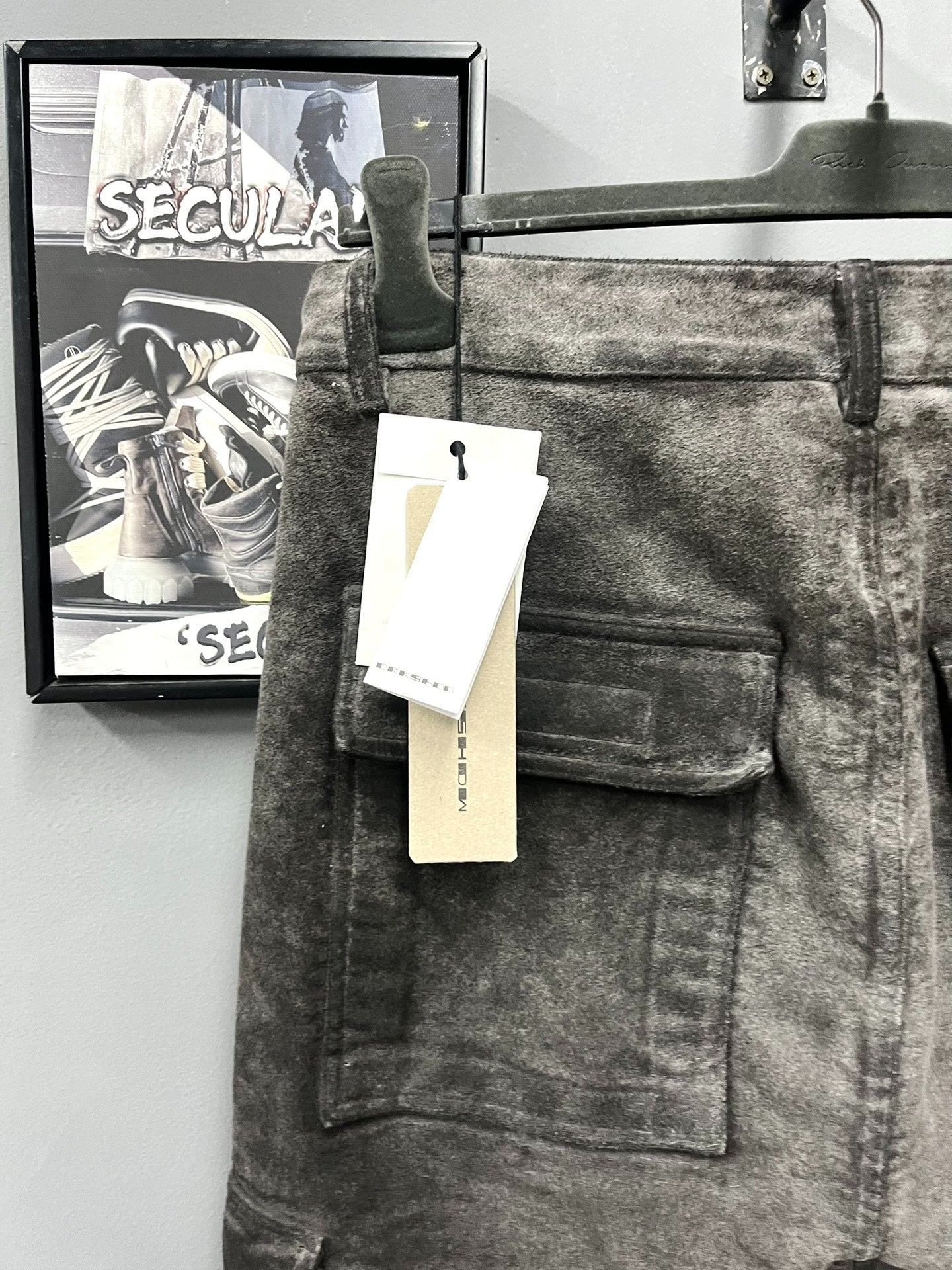 Rick Owens DRKSHDW Cargo Wide-Leg Pants