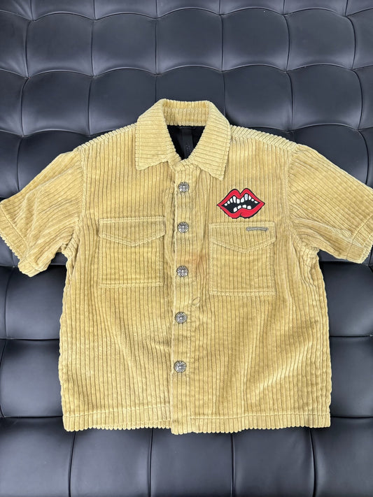 Chrome Hearts Matty Boy Corduroy Shirt
